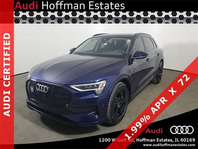 used 2021 Audi e-tron car, priced at $27,950