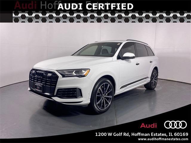 used 2021 Audi Q7 car, priced at $42,880