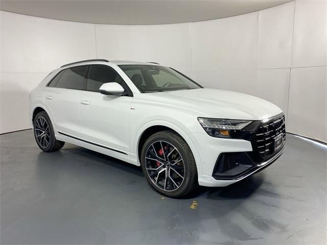 used 2021 Audi Q8 car, priced at $55,880