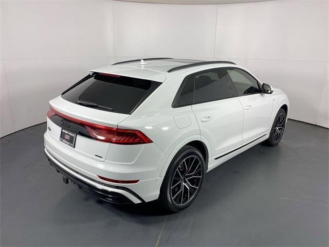 used 2021 Audi Q8 car, priced at $55,880