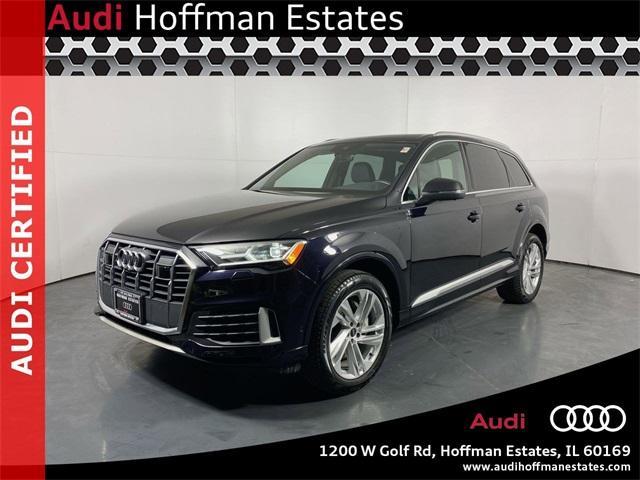 used 2021 Audi Q7 car, priced at $40,880