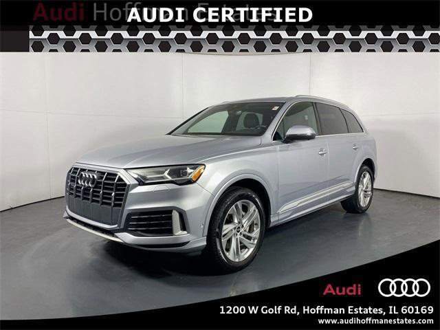 used 2021 Audi Q7 car, priced at $38,480