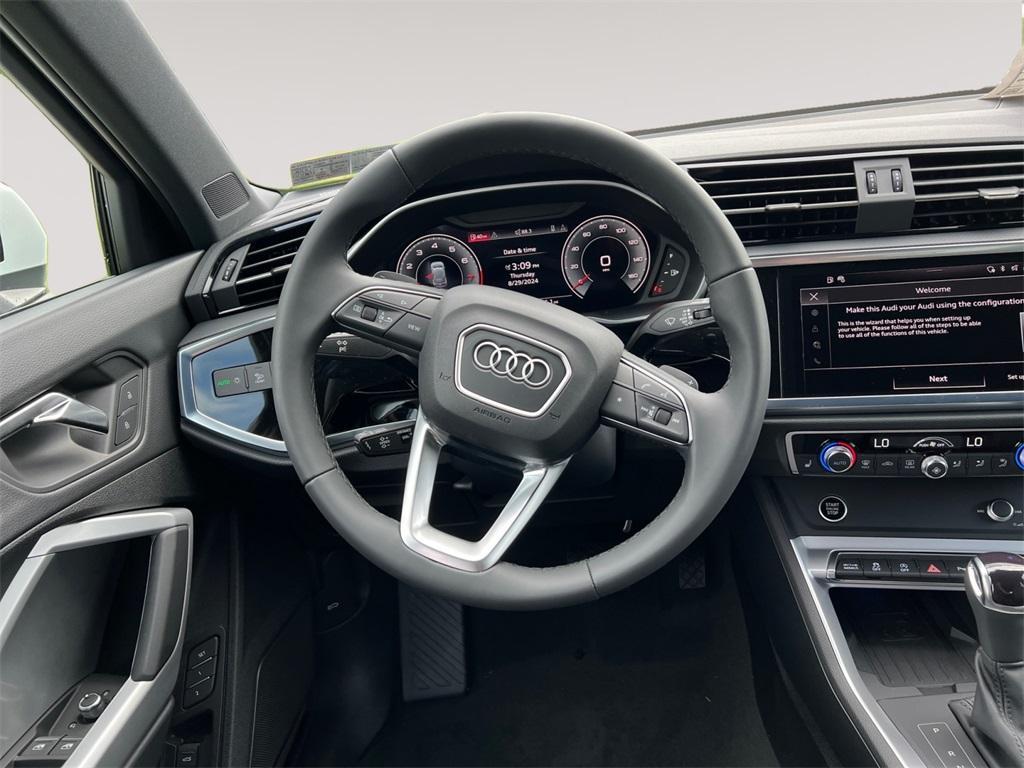 new 2024 Audi Q3 car, priced at $47,630