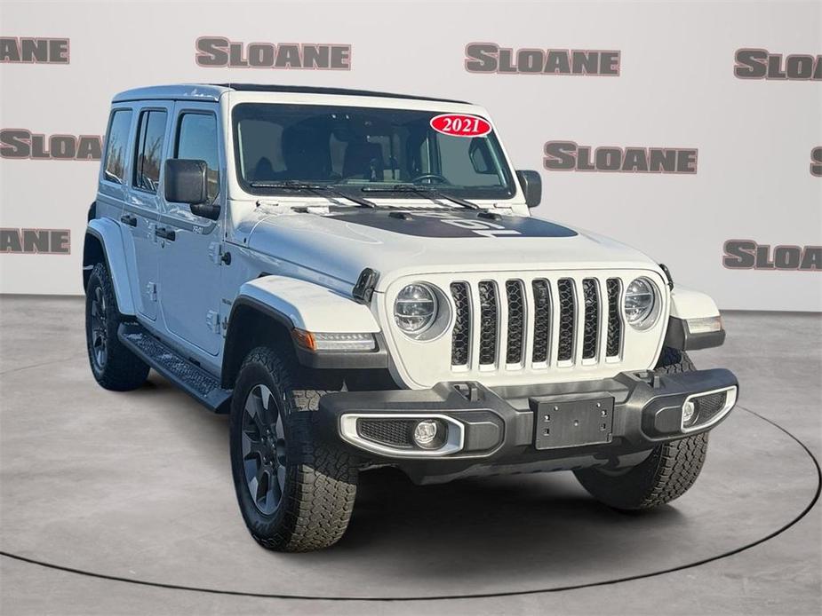 used 2021 Jeep Wrangler Unlimited car, priced at $30,991