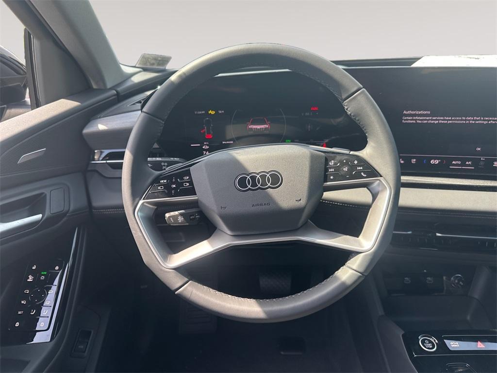 new 2025 Audi Q6 e-tron car, priced at $78,145