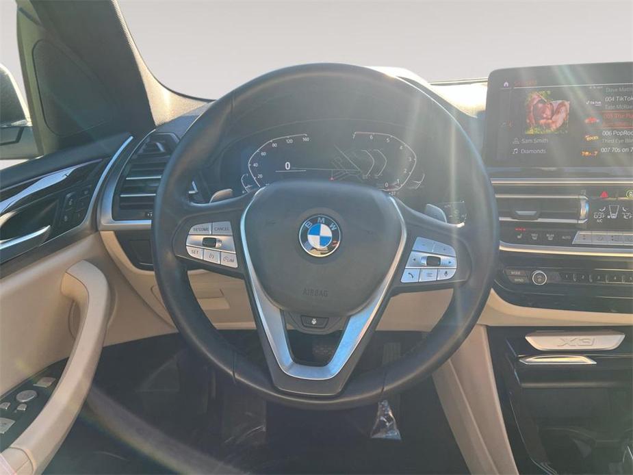 used 2022 BMW X3 car, priced at $33,591