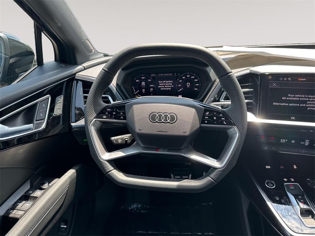 new 2025 Audi Q4 e-tron car, priced at $63,955