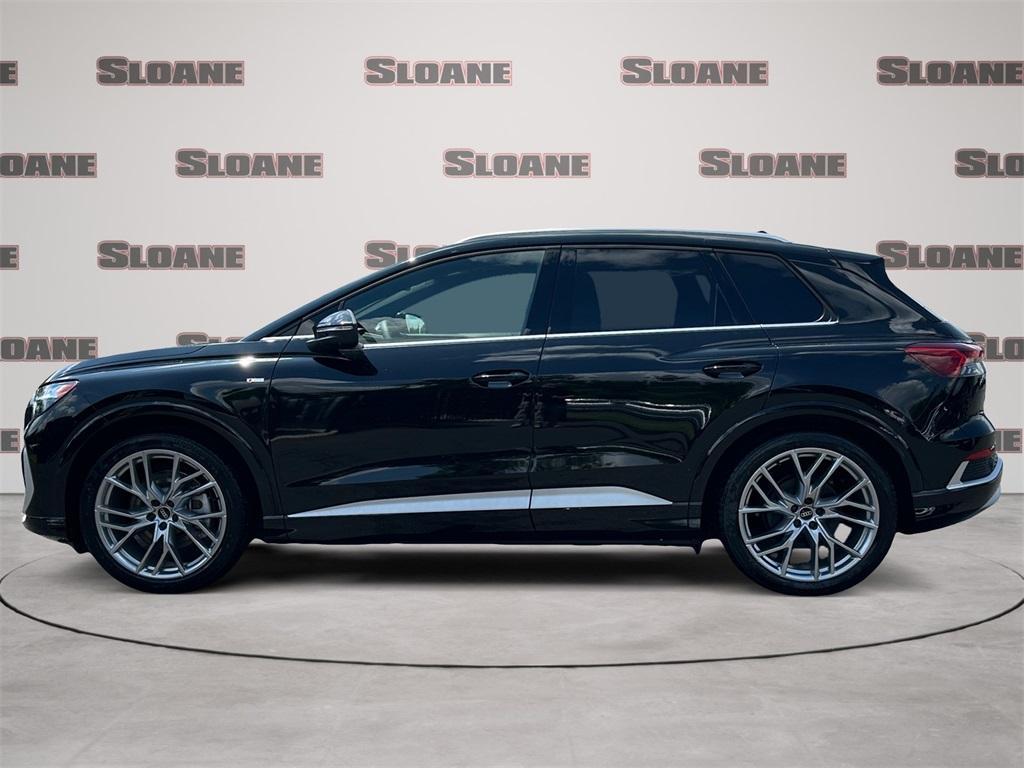 new 2025 Audi Q4 e-tron car, priced at $63,955