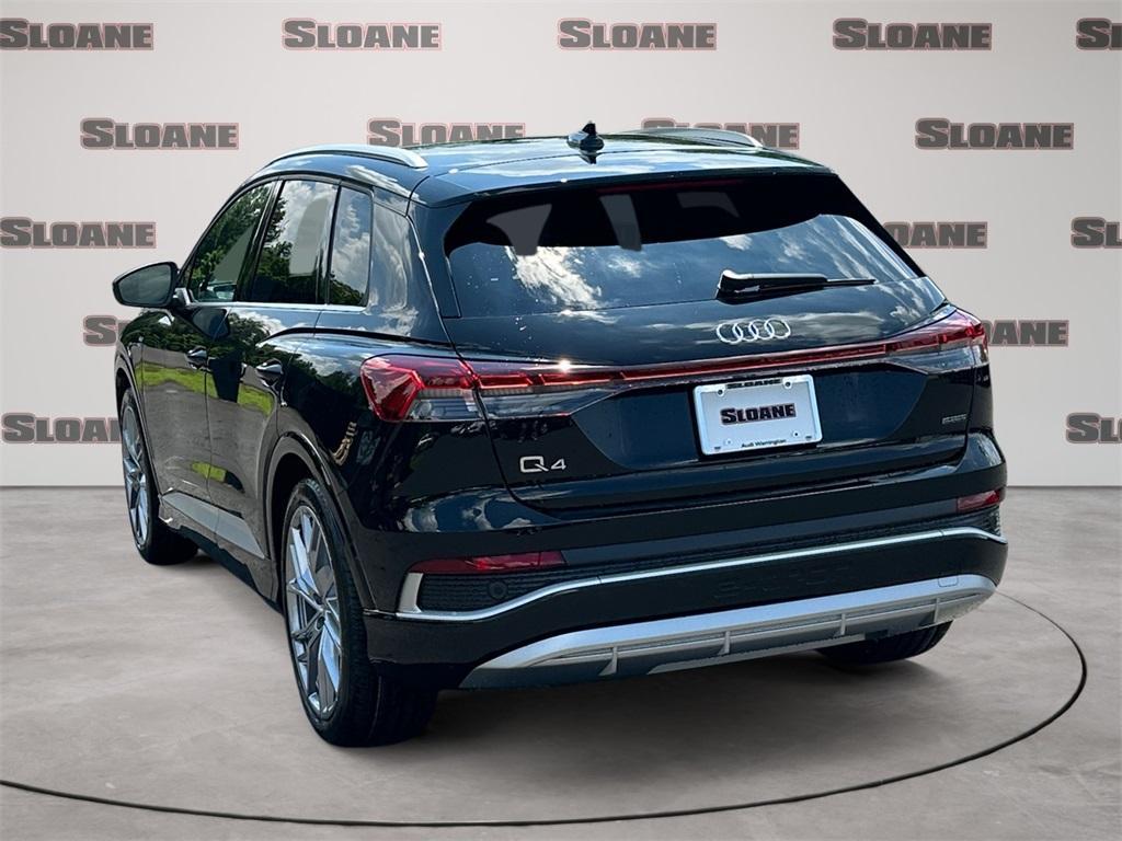 new 2025 Audi Q4 e-tron car, priced at $63,955