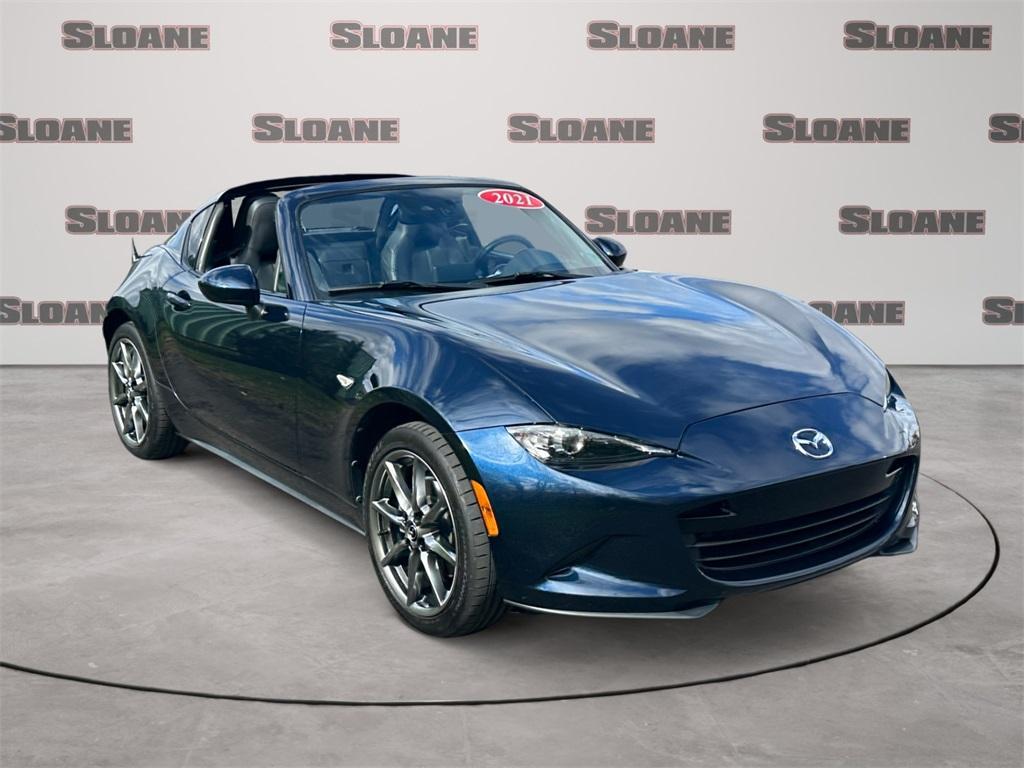 used 2021 Mazda MX-5 Miata RF car, priced at $23,995