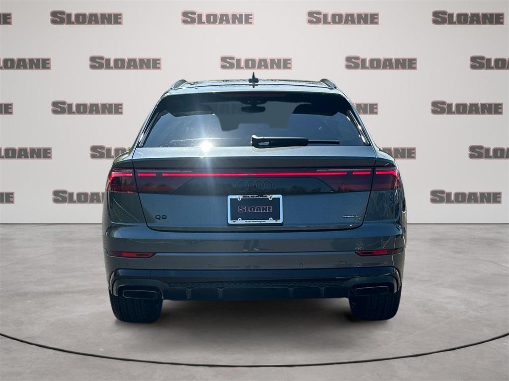 new 2025 Audi Q8 car, priced at $85,995