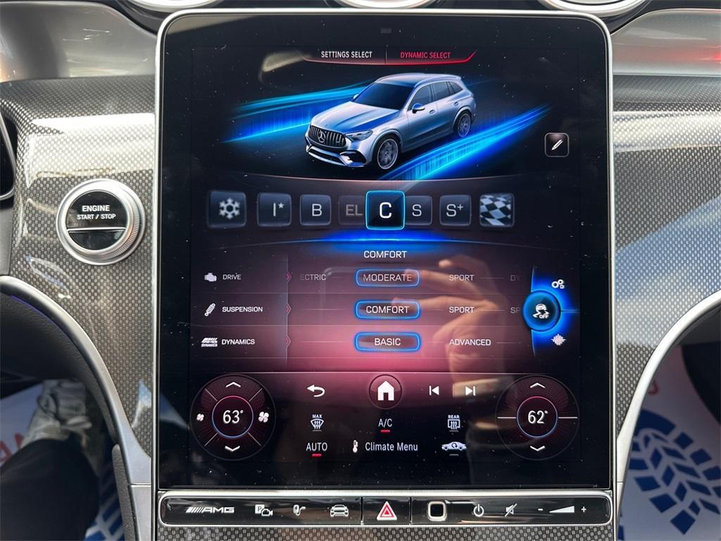 used 2025 Mercedes-Benz AMG GLC 63 car, priced at $74,995