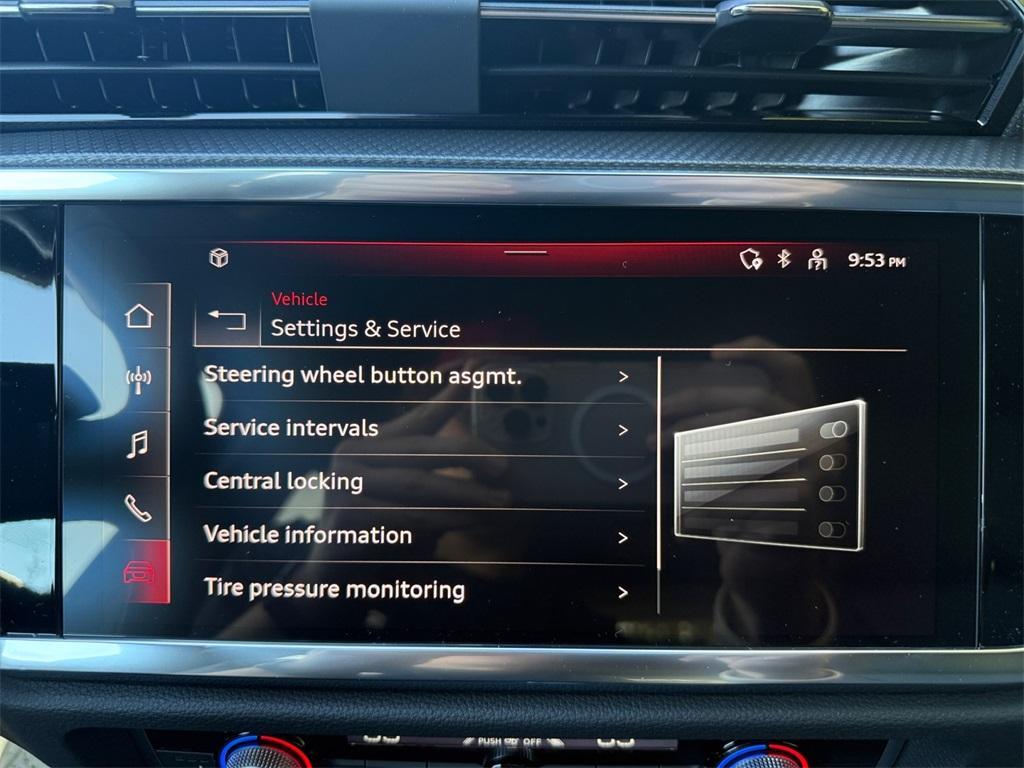 new 2025 Audi Q3 car, priced at $46,110
