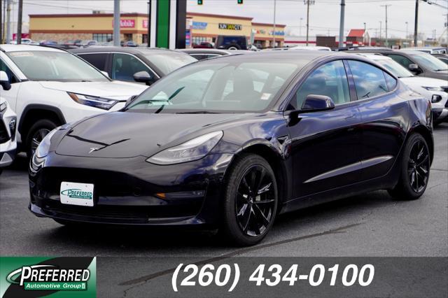 used 2022 Tesla Model 3 car, priced at $27,353