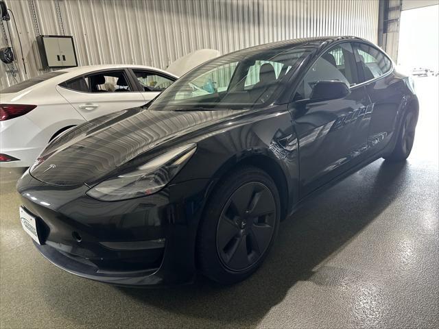 used 2022 Tesla Model 3 car, priced at $29,495