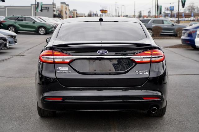 used 2018 Ford Fusion Hybrid car, priced at $12,800