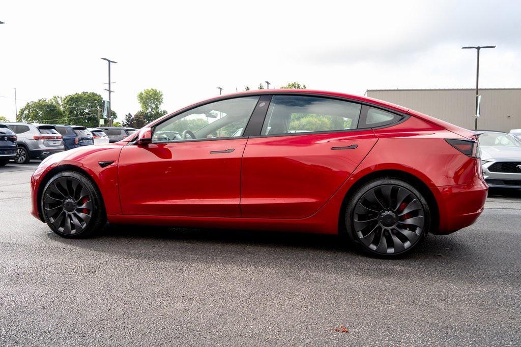 used 2023 Tesla Model 3 car, priced at $33,824