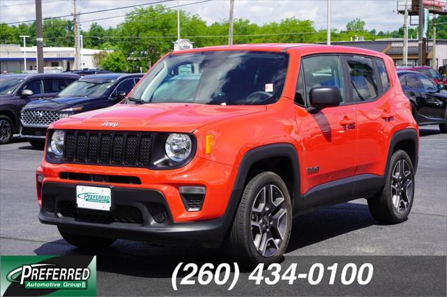 used 2021 Jeep Renegade car, priced at $22,449
