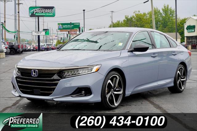 used 2022 Honda Accord Hybrid car, priced at $28,345