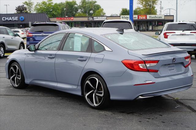 used 2022 Honda Accord Hybrid car, priced at $28,345