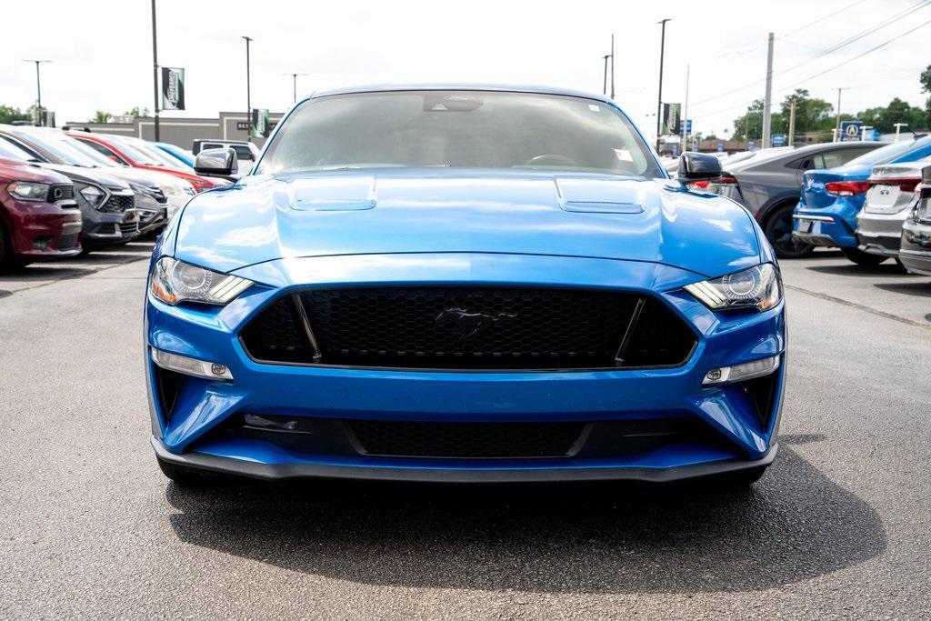 used 2021 Ford Mustang car, priced at $33,370