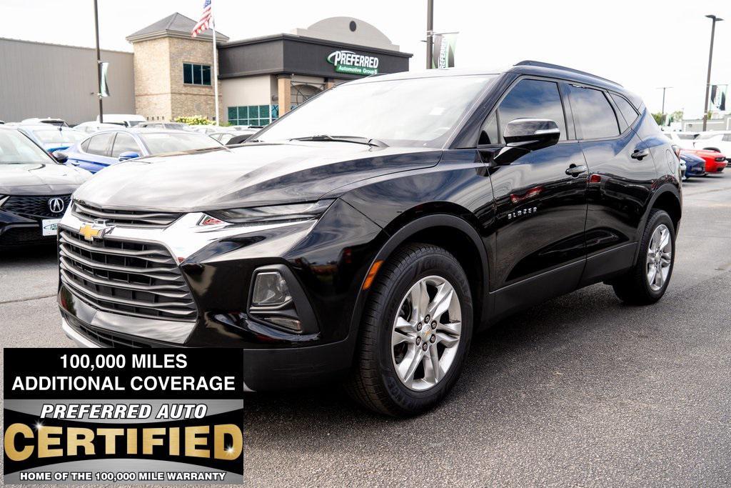 used 2021 Chevrolet Blazer car, priced at $23,390
