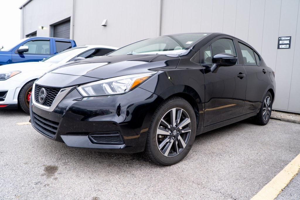 used 2021 Nissan Versa car, priced at $12,599