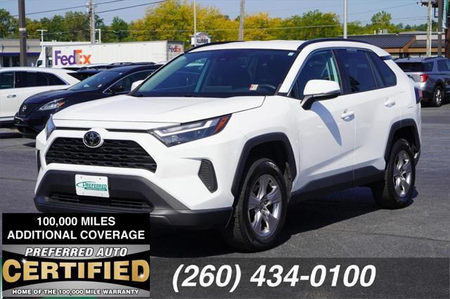 used 2022 Toyota RAV4 car, priced at $25,665