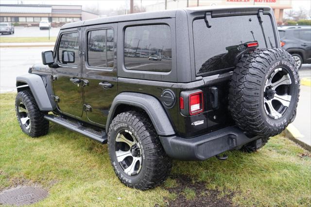 used 2020 Jeep Wrangler Unlimited car, priced at $31,999