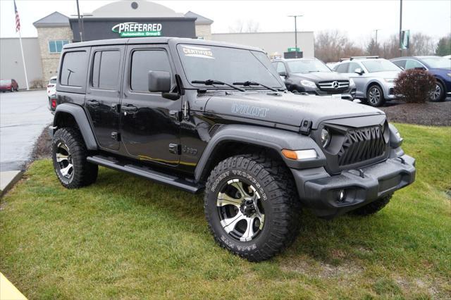 used 2020 Jeep Wrangler Unlimited car, priced at $31,999