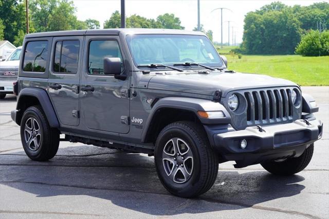 used 2021 Jeep Wrangler Unlimited car, priced at $29,331