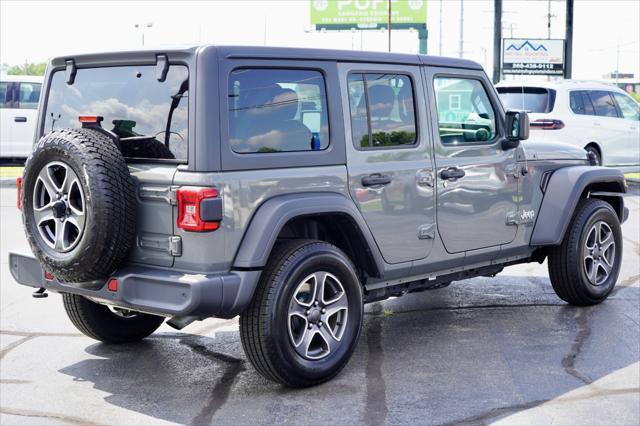 used 2021 Jeep Wrangler Unlimited car, priced at $30,784