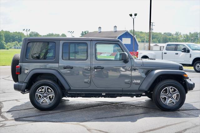 used 2021 Jeep Wrangler Unlimited car, priced at $30,784