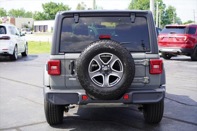 used 2021 Jeep Wrangler Unlimited car, priced at $30,784