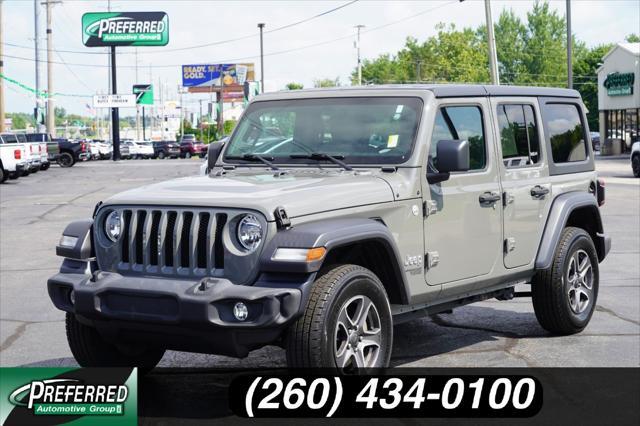 used 2021 Jeep Wrangler Unlimited car, priced at $30,784