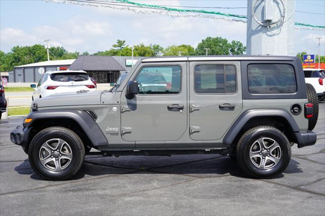 used 2021 Jeep Wrangler Unlimited car, priced at $30,784