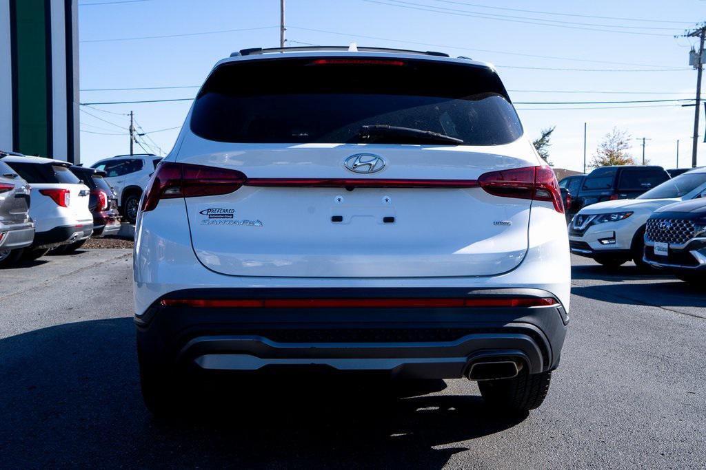 used 2022 Hyundai Santa Fe car, priced at $23,587