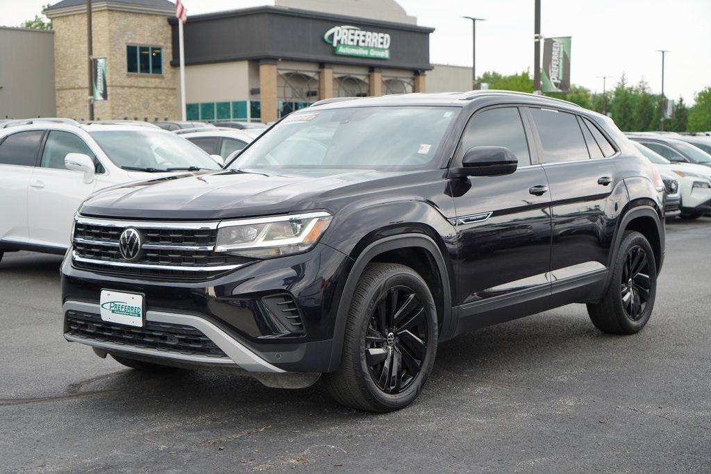 used 2022 Volkswagen Atlas Cross Sport car, priced at $27,546