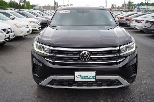 used 2022 Volkswagen Atlas Cross Sport car, priced at $28,468