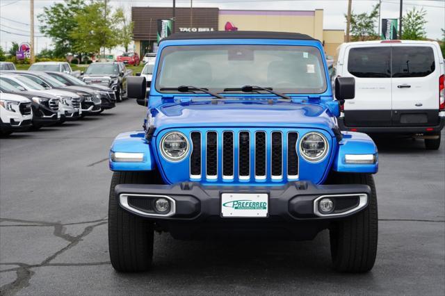 used 2021 Jeep Wrangler Unlimited car, priced at $36,541