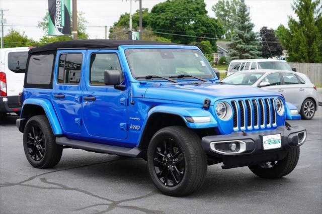 used 2021 Jeep Wrangler Unlimited car, priced at $36,541