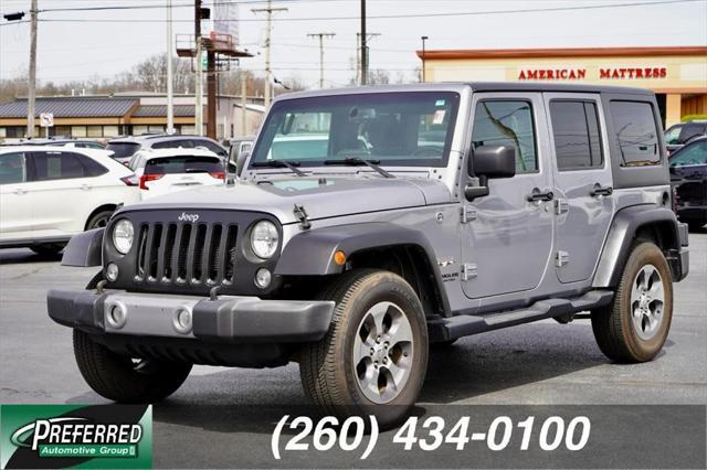 used 2016 Jeep Wrangler Unlimited car, priced at $19,784