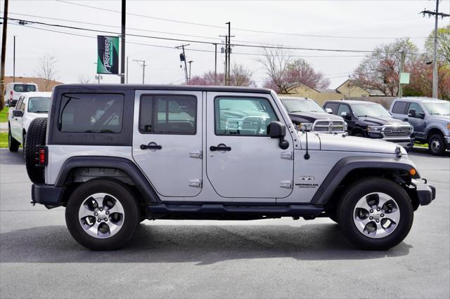 used 2016 Jeep Wrangler Unlimited car, priced at $23,595