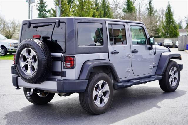 used 2016 Jeep Wrangler Unlimited car, priced at $23,595