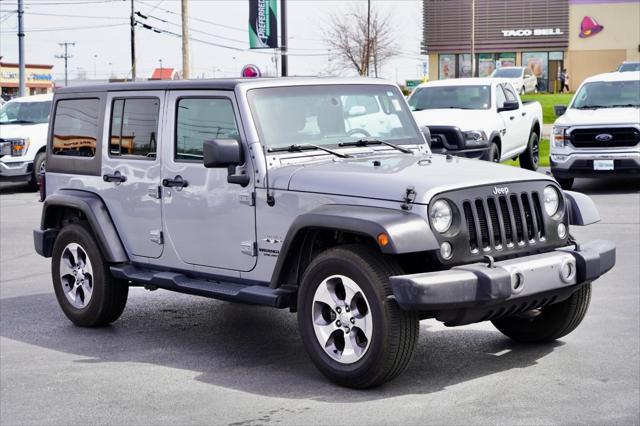 used 2016 Jeep Wrangler Unlimited car, priced at $23,595