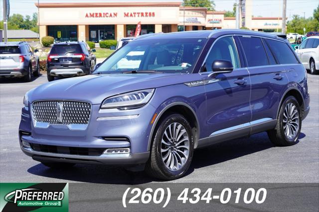 used 2021 Lincoln Aviator car, priced at $43,250