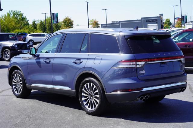 used 2021 Lincoln Aviator car, priced at $43,250