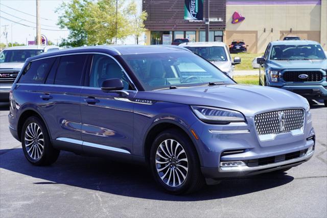 used 2021 Lincoln Aviator car, priced at $43,250