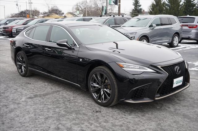 used 2023 Lexus LS 500 car, priced at $72,900