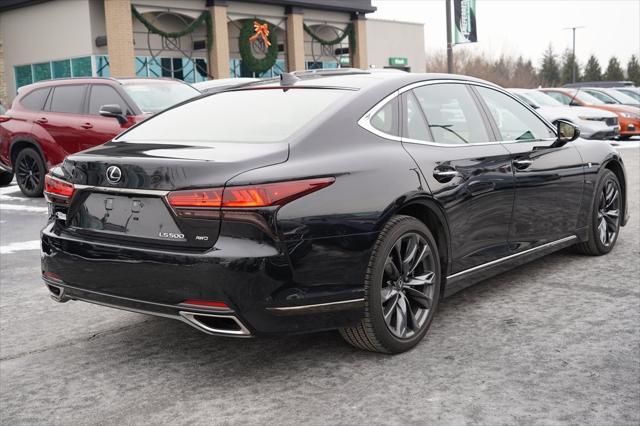 used 2023 Lexus LS 500 car, priced at $72,900